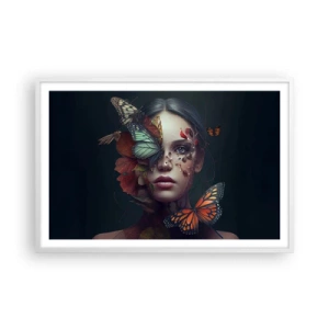 Poster in white frmae - Wonderful Metamorphosis - 91x61 cm