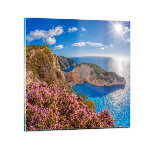 Glass picture - My Big Greek Wedding - 60x60 cm