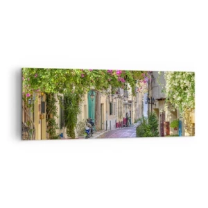 Canvas picture - Blooming Alley - 140x50 cm