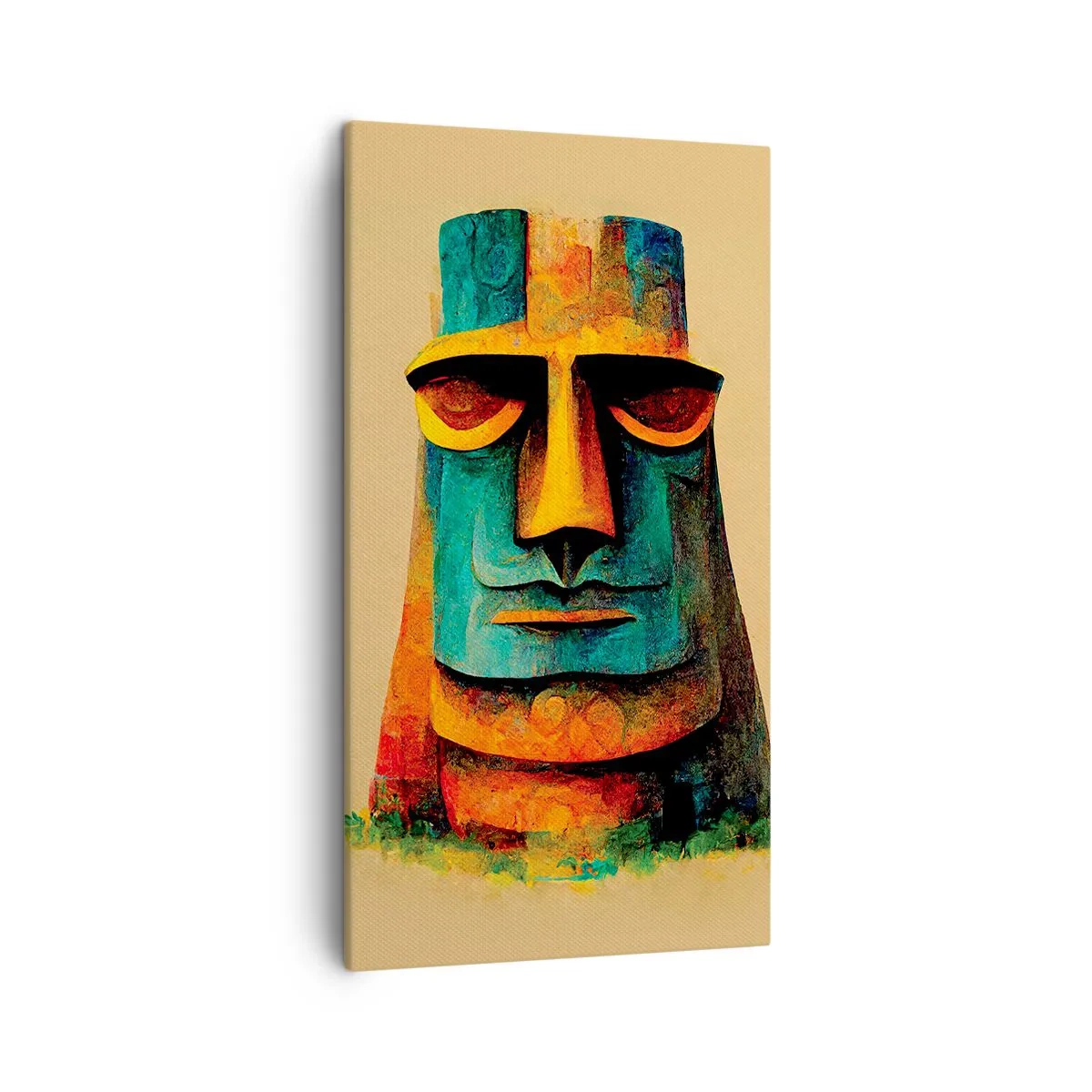 Canvas picture - Statuesque but Friendly - 45x80 cm