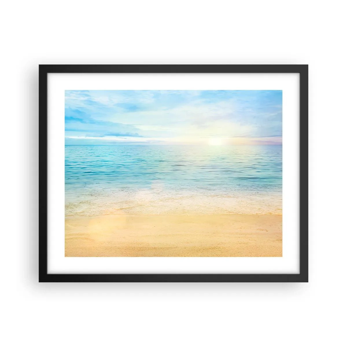 Poster in black frame - The Big Blue - 50x40 cm