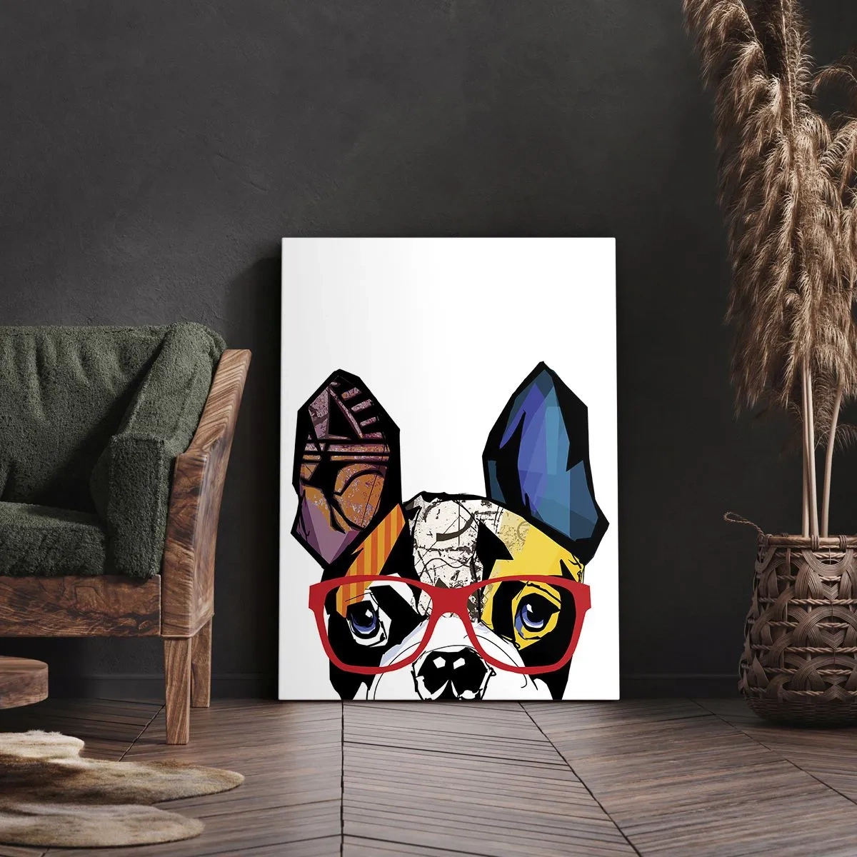 Canvas picture - Intellectual - 55x100 cm