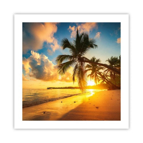 Poster - Caribbean Dream - 50x50 cm