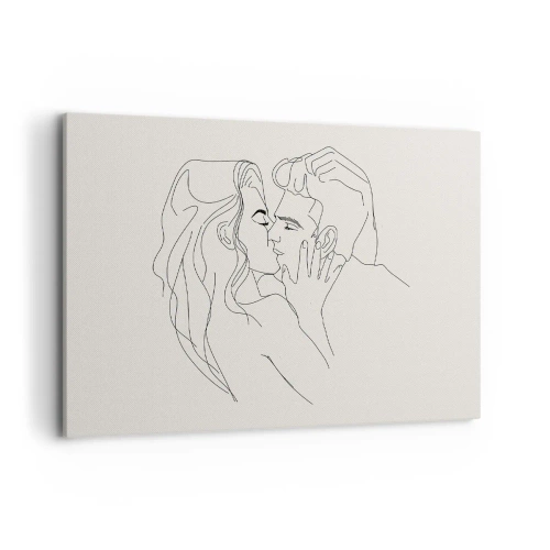 Canvas picture - Tangled up by a Feeling - 100x70 cm