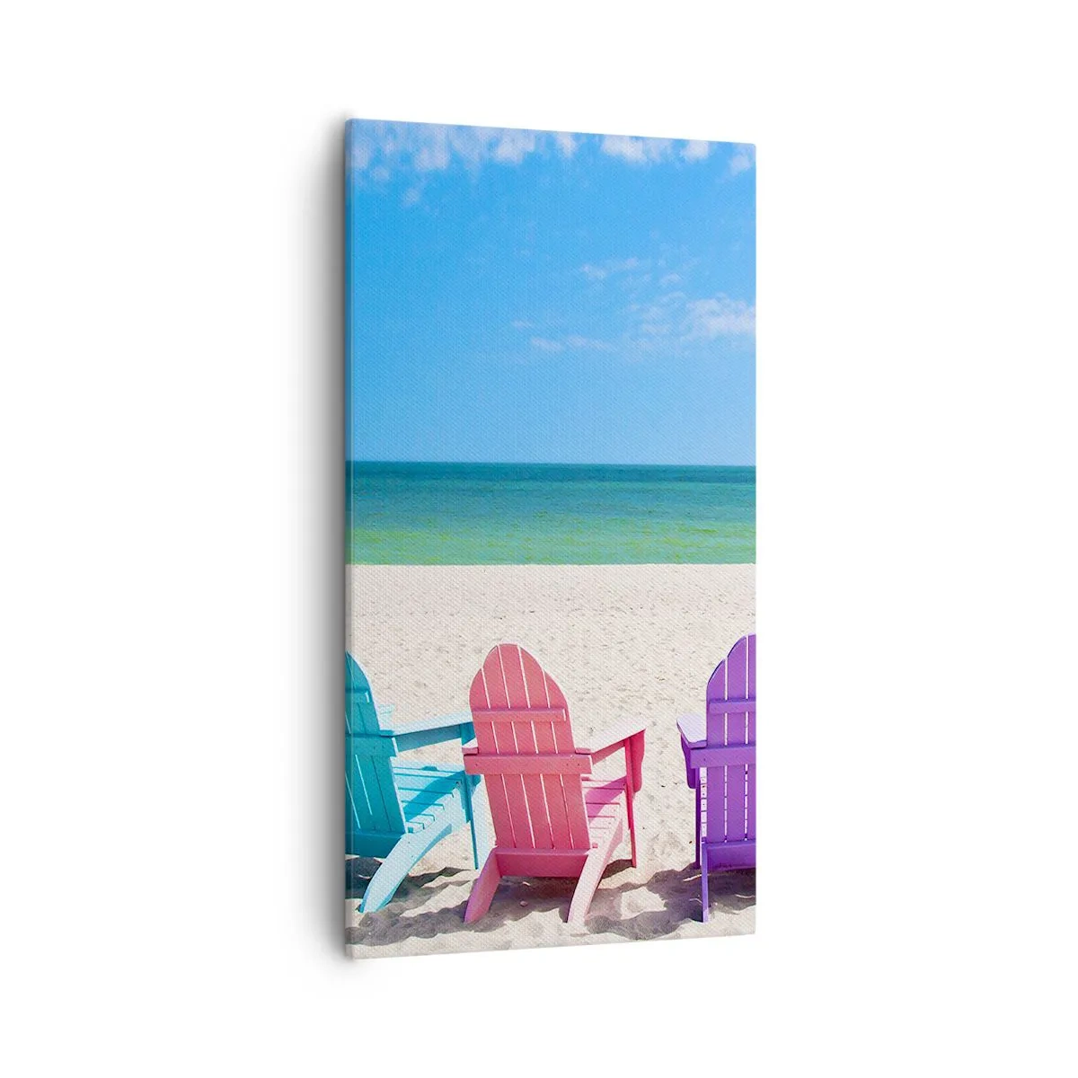 Canvas picture - Rainbow Beach - 55x100 cm