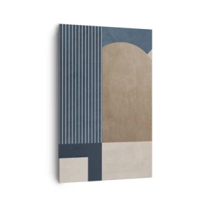 Canvas picture - Composition of Simplicity and Curvature - 80x120 cm