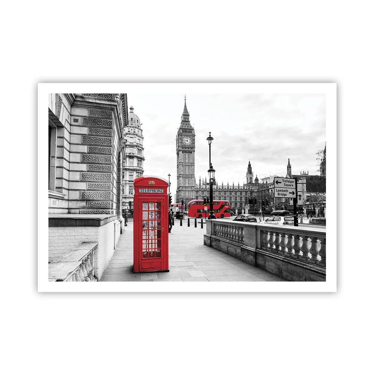 Poster - Undoubtedly London - 100x70 cm