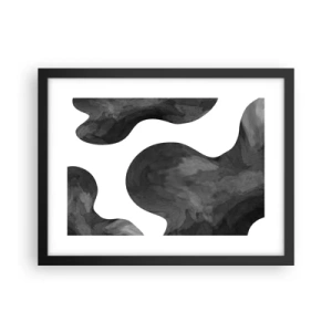 Poster in black frame - Milky Way - 40x30 cm
