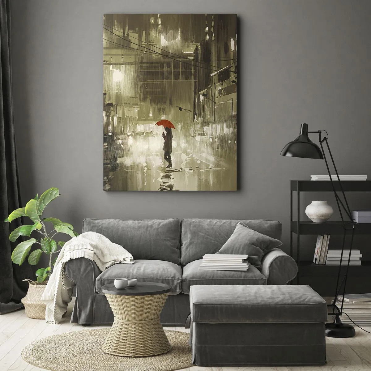 Canvas picture - Alone But Not Lonely - 55x100 cm