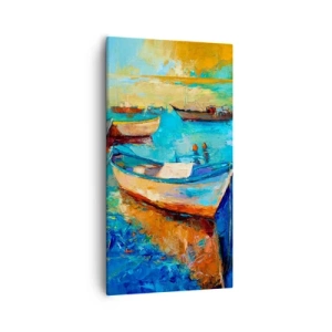 Canvas picture - In a Southern Bay - 55x100 cm