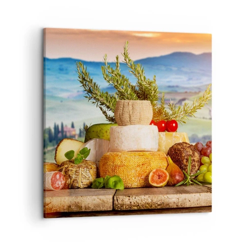 Canvas picture - Italian Joie de Vivre - 50x50 cm