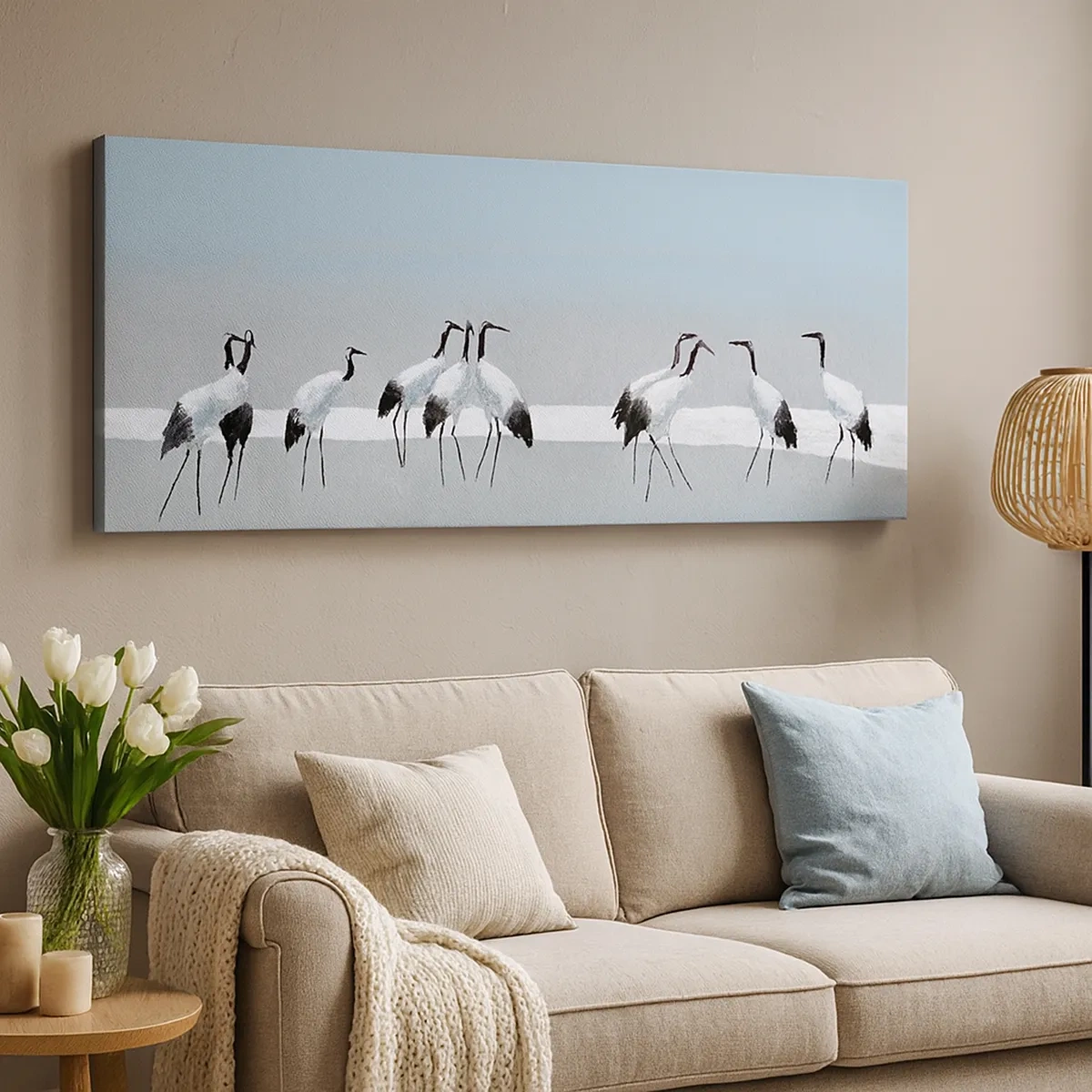 Canvas picture - After a Hot Day - 30x30 cm