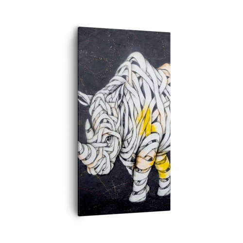 Canvas picture - Thick Skin Is a Myth - 55x100 cm