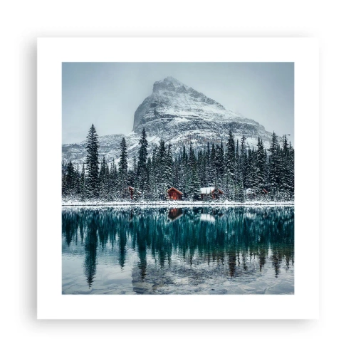 Poster - Canadian Retreat - 40x40 cm