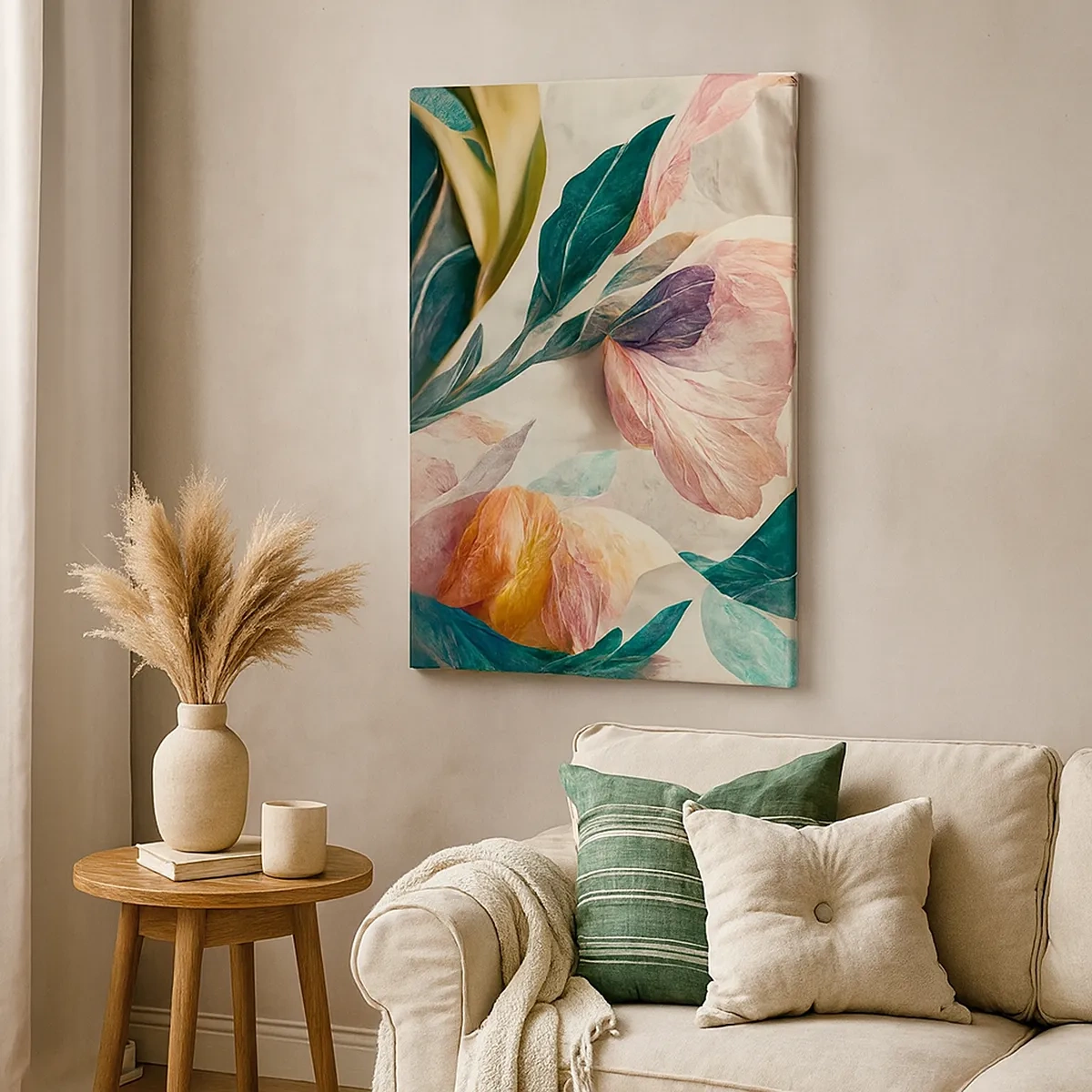Canvas picture - Flowers of Southern Islands - 50x70 cm
