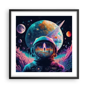Poster in black frame - Philosophers Didn't Imagine This - 50x50 cm