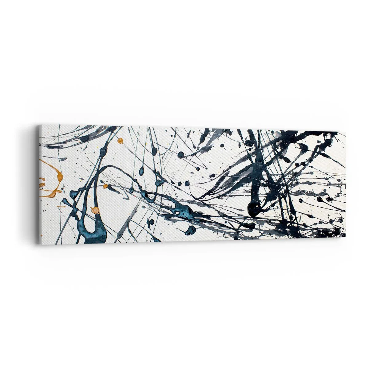 Canvas picture - Expressionist Abstract - 90x30 cm