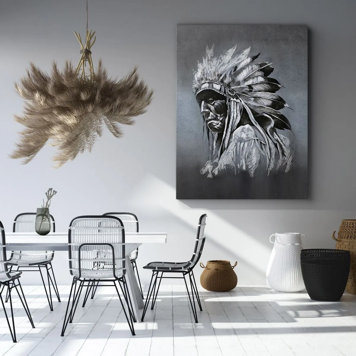 Canvas picture - Return to the Roots - 80x120 cm