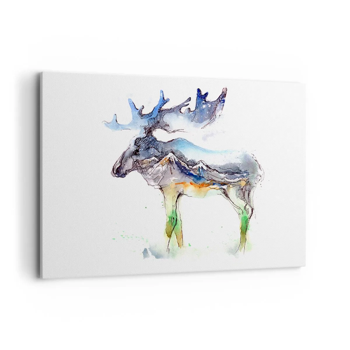 Canvas picture - Hero of a Winter's Tale - 120x80 cm