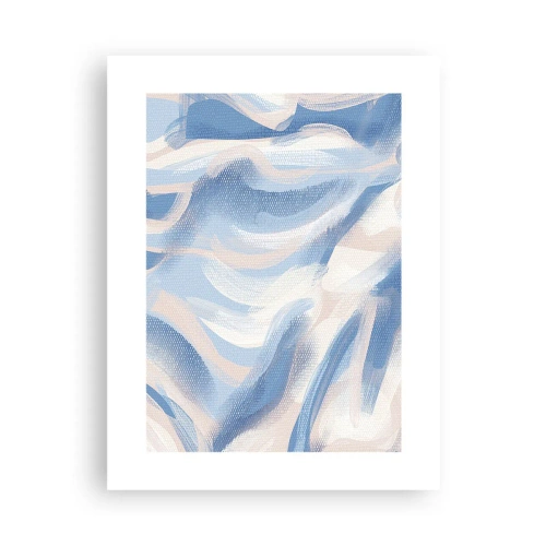 Poster - Blue Waves - 30x40 cm