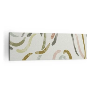 Canvas picture - Cheerful Dance of Abstraction - 160x50 cm