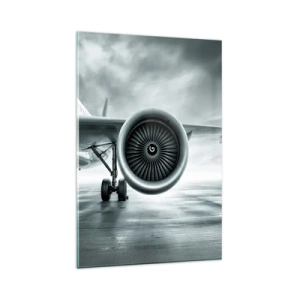 Glass picture - There Is Power! - 80x120 cm