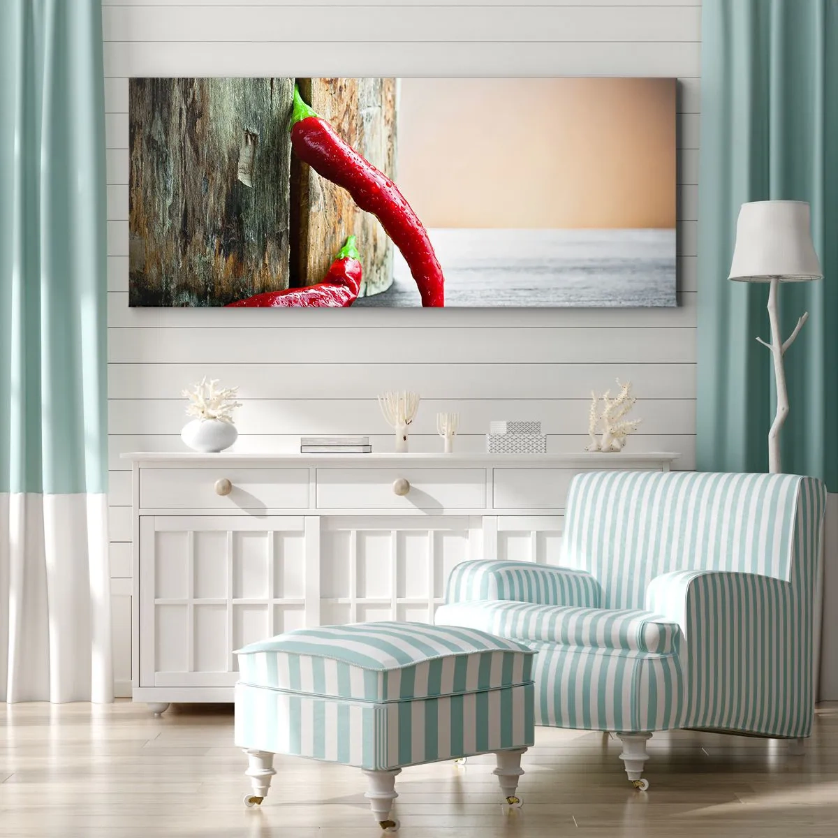 Canvas picture - Red Hot Chilli Peppers - 120x50 cm