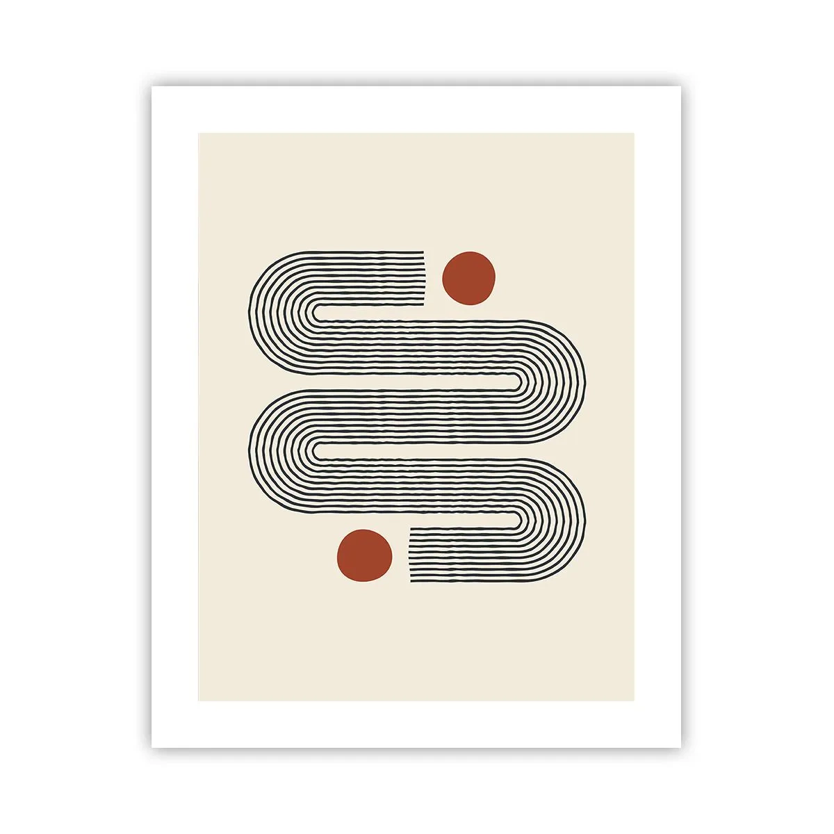 Poster - From Beginning till the End - 40x50 cm