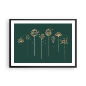 Poster in black frame - The Herb Family - 70x50 cm