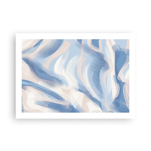 Poster - Blue Waves - 70x50 cm