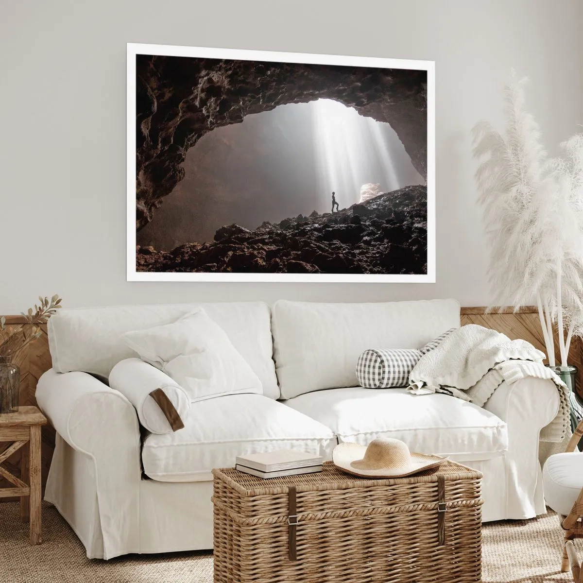 Poster - Luminous Grotto - 70x50 cm