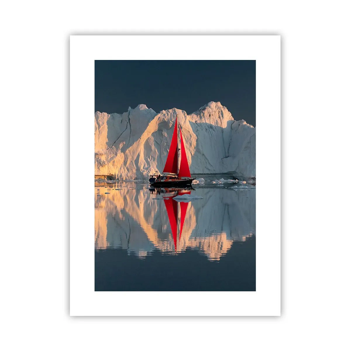 Poster - On the Edge of the World - 30x40 cm