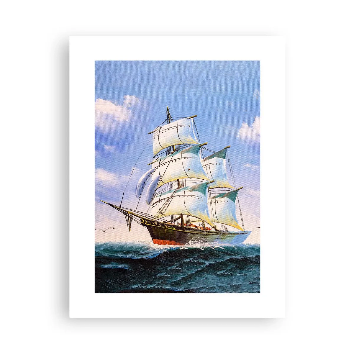 Poster - Proudly with Wind - 30x40 cm