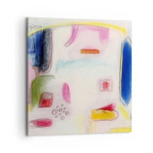 Canvas picture - More Convex than Concave or Flat - 60x60 cm