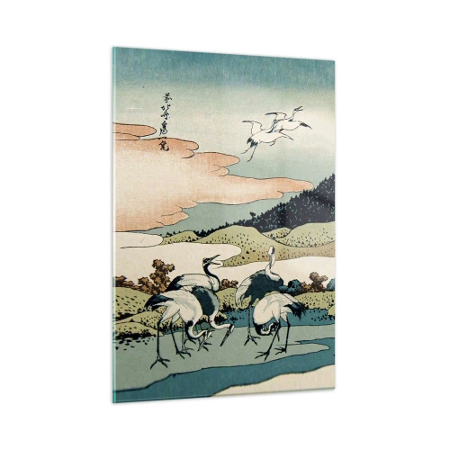 Glass picture - In a Japanese Spirit - 50x70 cm