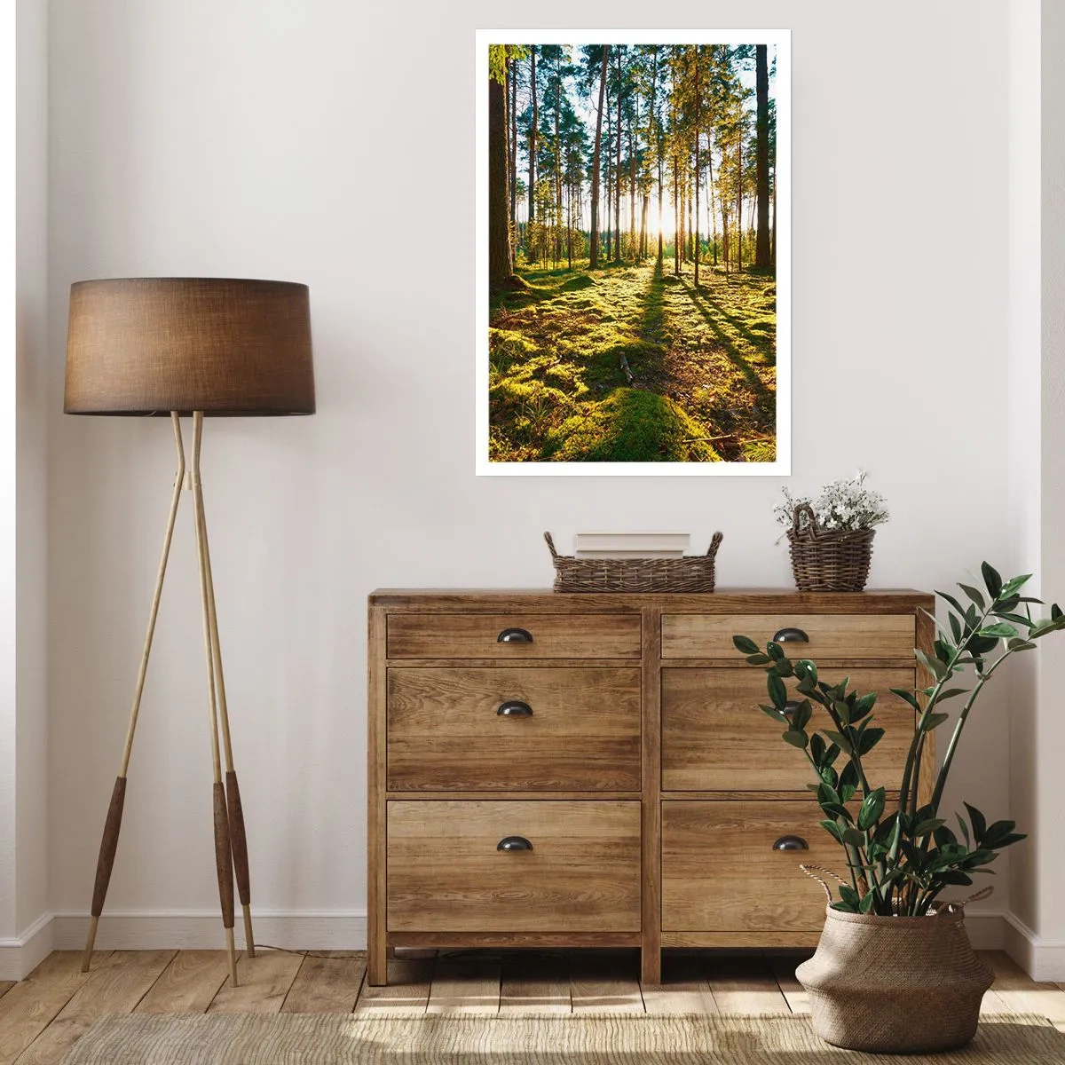 Poster - Deep in the Forest - 50x70 cm
