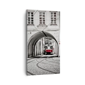 Canvas picture - Through City Labirynth - 45x80 cm