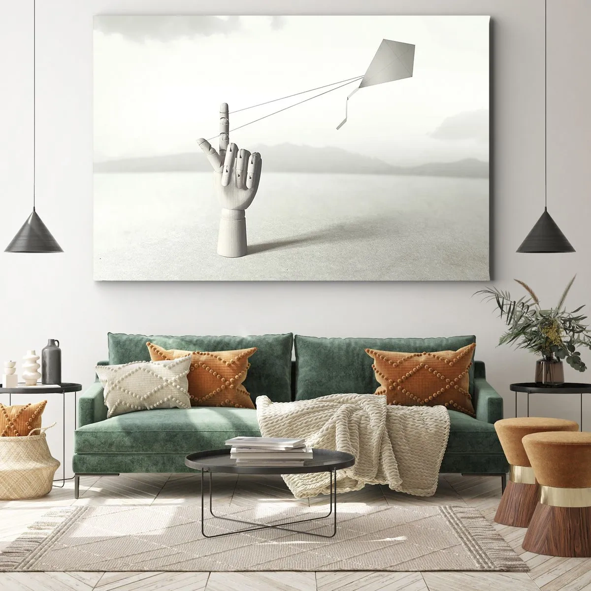 Canvas picture - Test of Strengths - 100x70 cm