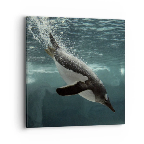 Canvas picture - Welcome to My World - 40x40 cm