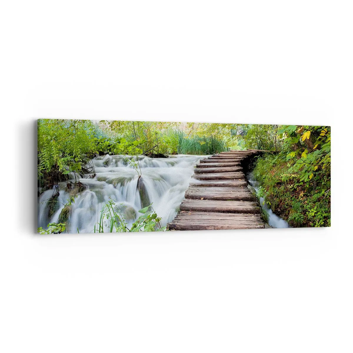 Canvas picture - Not Such Quiet Water - 90x30 cm