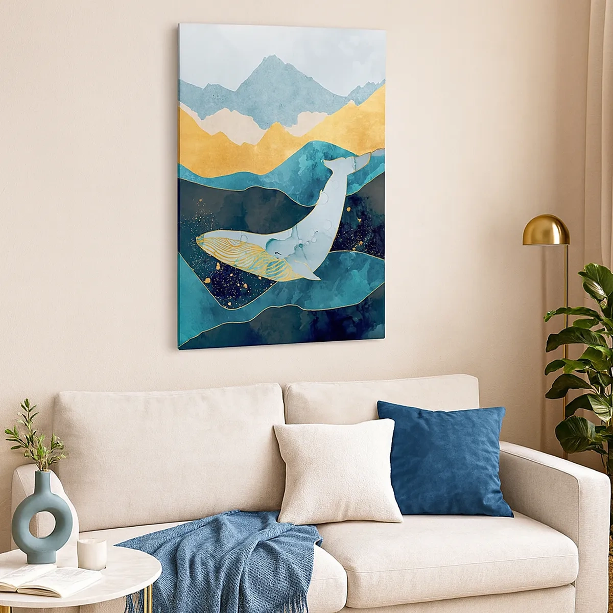 Canvas picture - Cool Beauty of the North - 50x70 cm