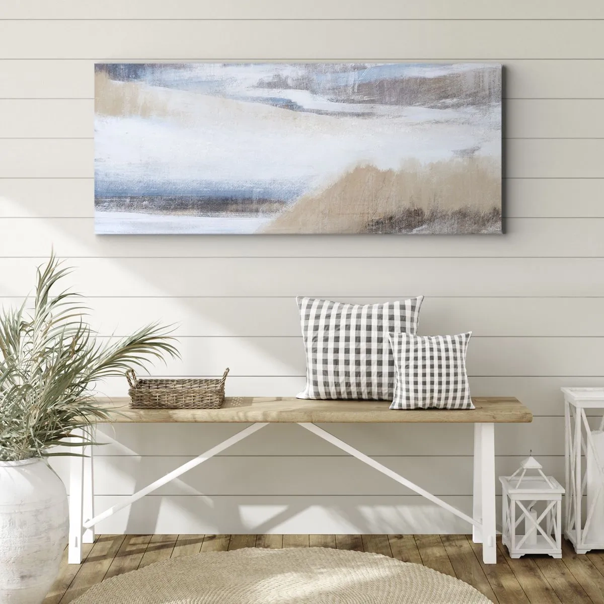 Canvas picture - Winter Composition - 100x40 cm