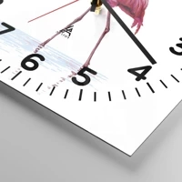 Clock face with numbers