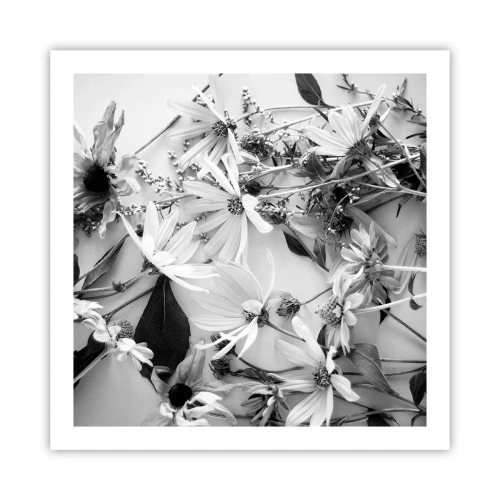 Poster - No-Bouquet of Flowers - 60x60 cm