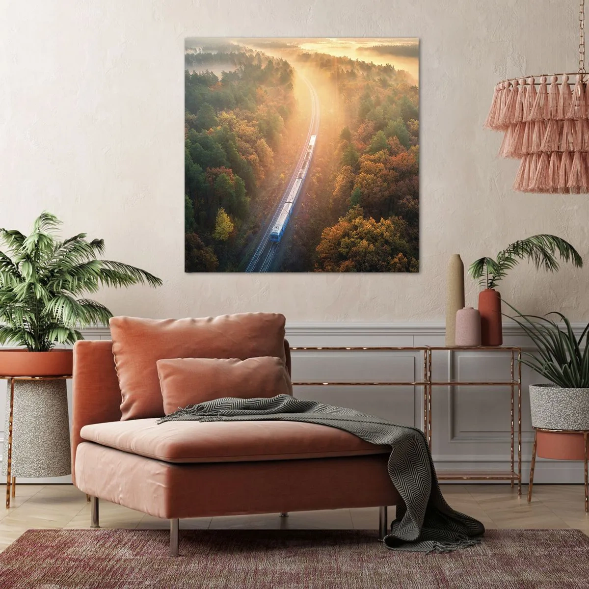 Canvas picture - Autumn Trip - 30x30 cm
