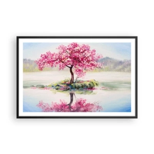 Poster in black frame - Spring Holiday - 91x61 cm