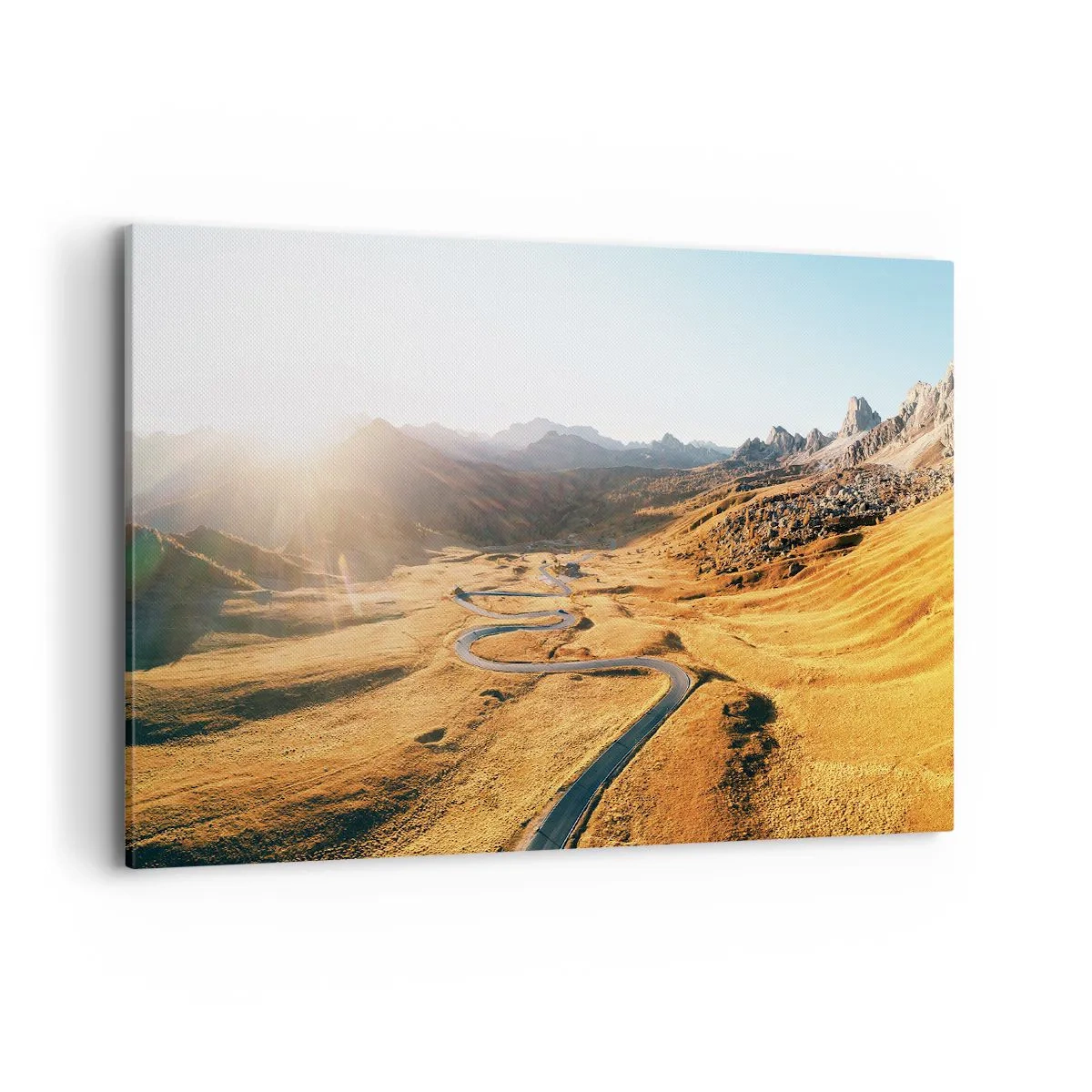 Canvas picture - In a Golden Valley - 100x70 cm