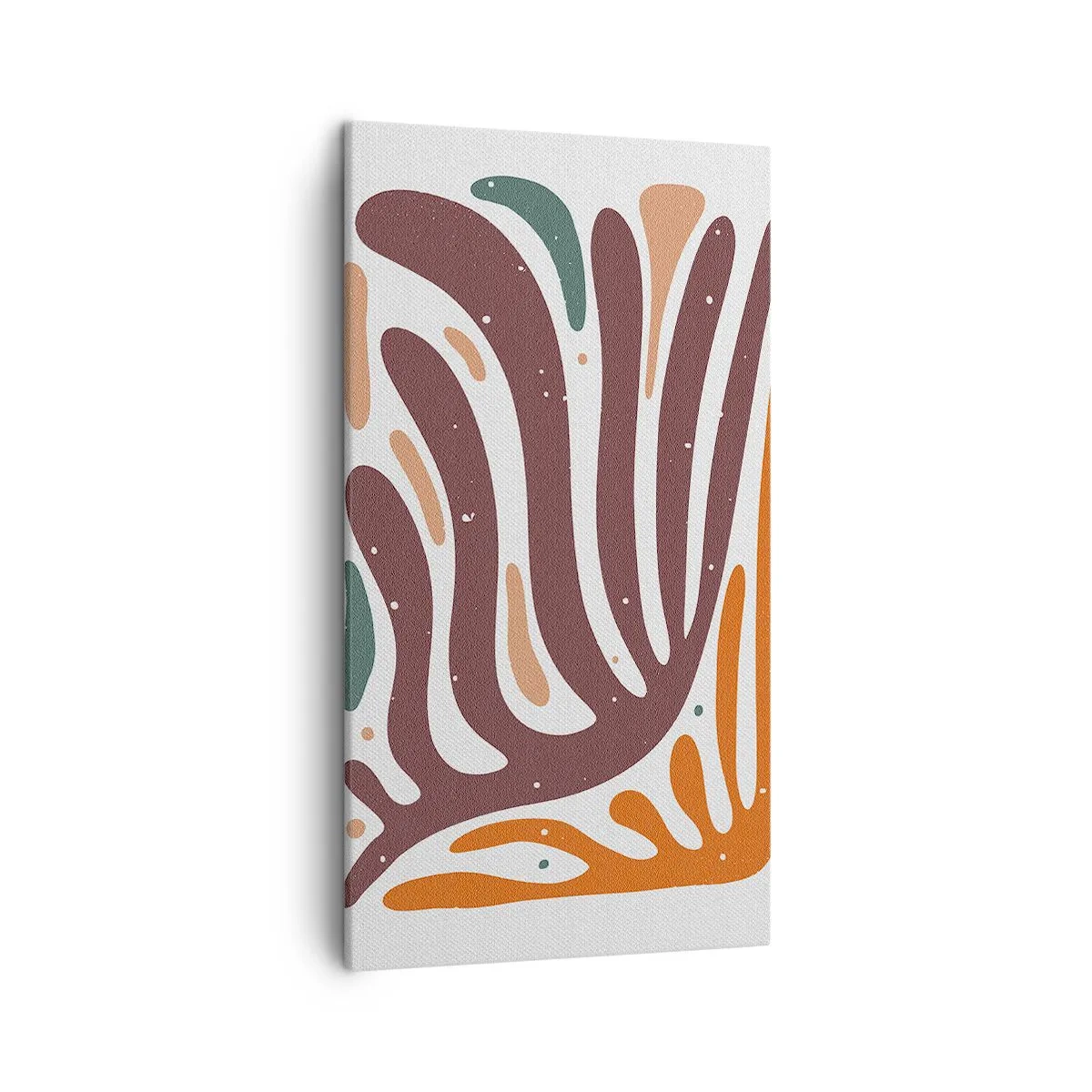 Canvas picture - Radiant Organic Composition - 45x80 cm