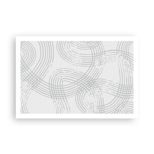 Poster - No Straight Line - 91x61 cm