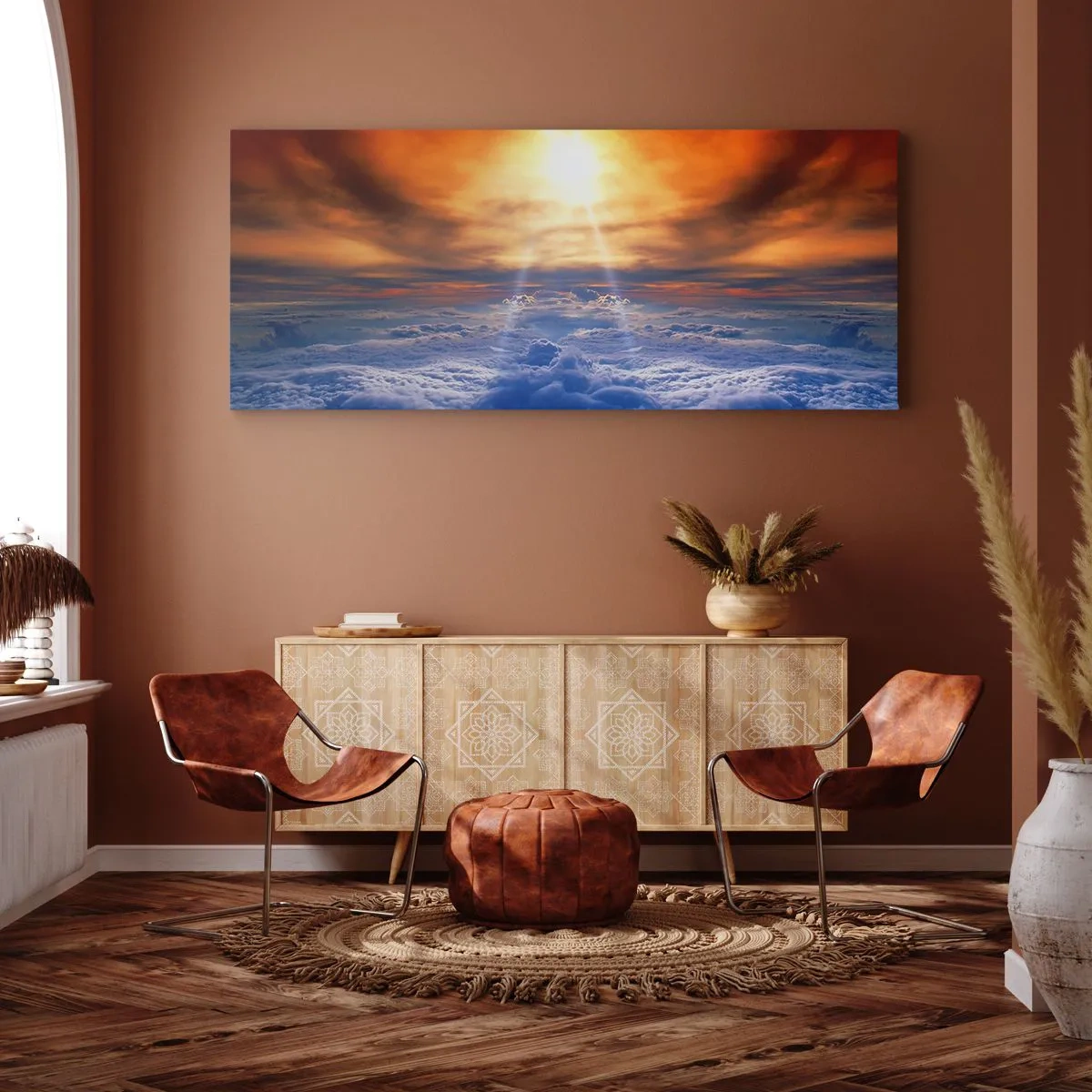 Canvas picture - Mystic Landscape - 160x50 cm